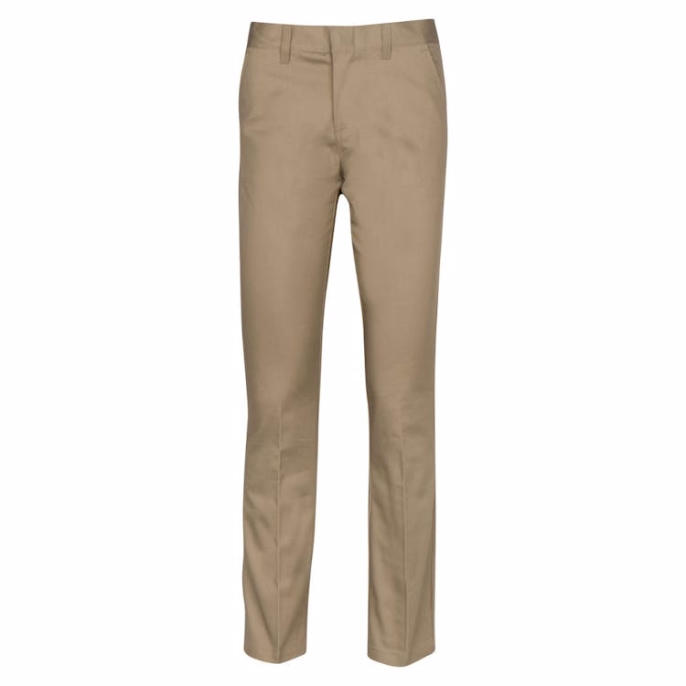 Girls' Uniform Pants - Khaki Size 18 Adjustable Waistband