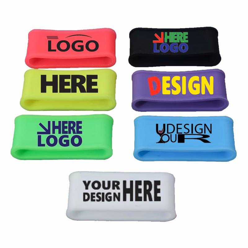 Custom Logo Silicone Paddle Grip Band