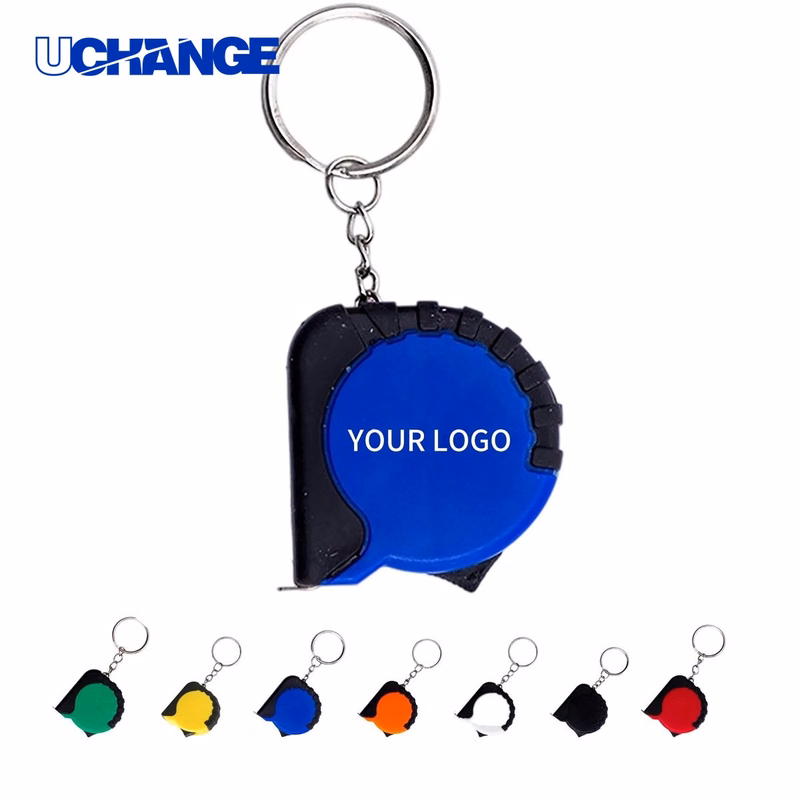 ABS Retractable Tape Measure Keychain Tool