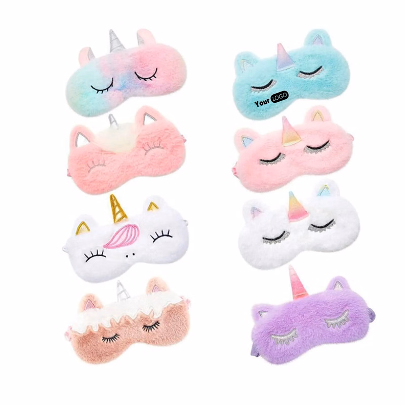 Plush Sleeping Eye Cover