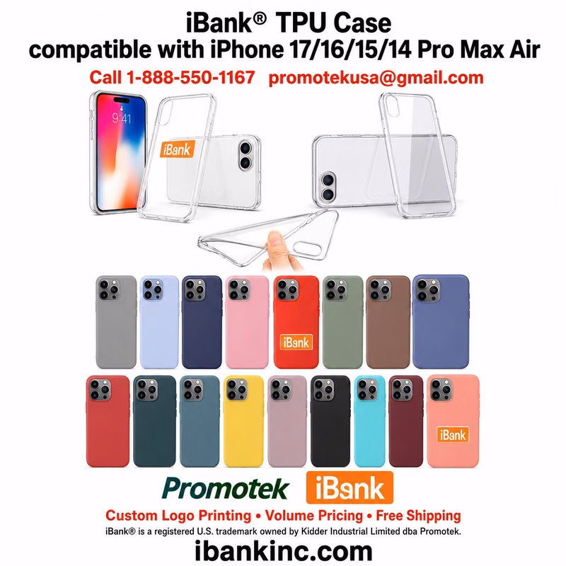 iBank ® TPU Case compatible with iPhone