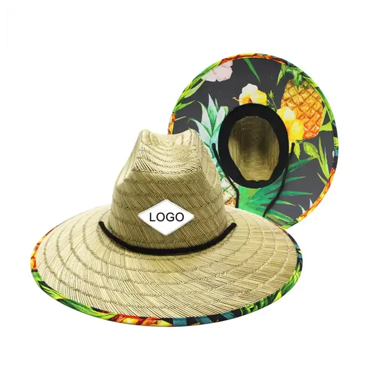 Patch Beach Straw Hats 1