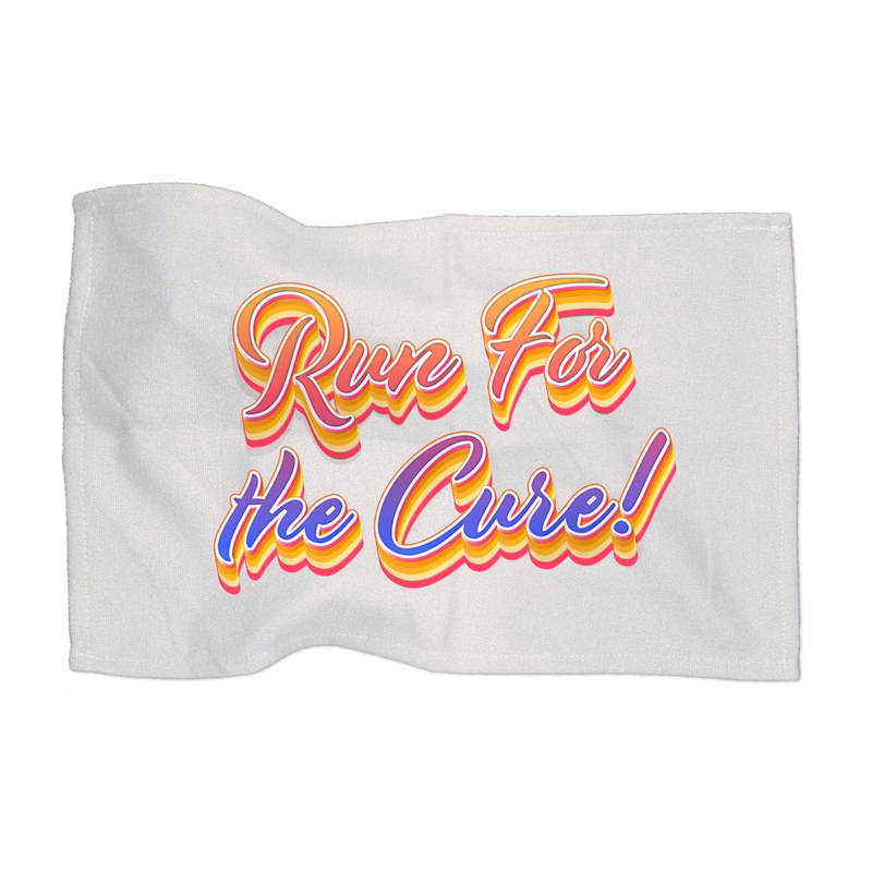 Microfiber Rally Towel - White - Digital