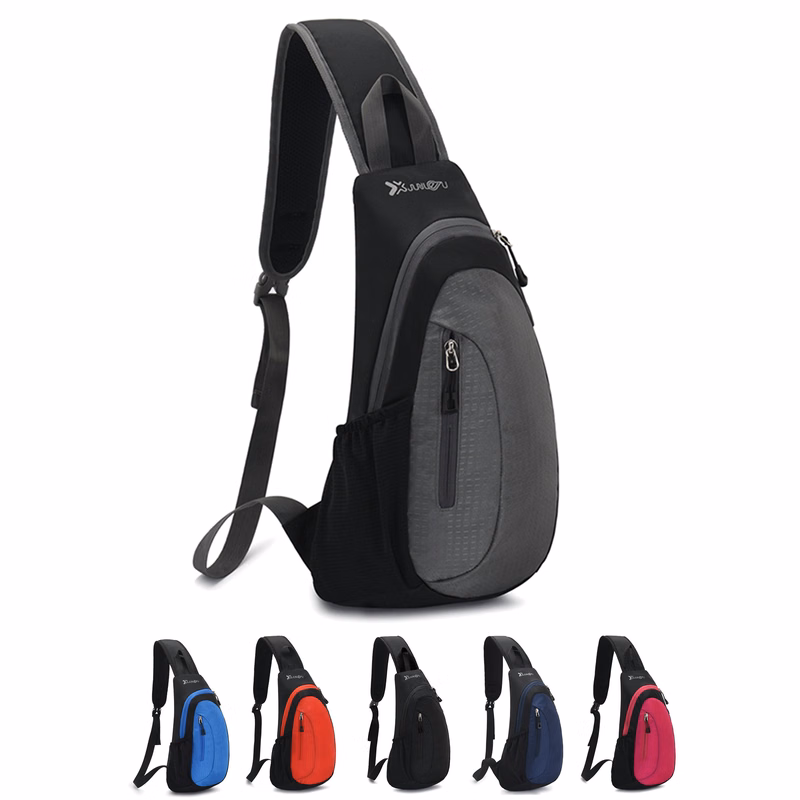 Nylon Chest Sling Backpack