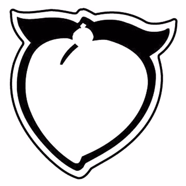 Peach Key Tag - Spot Color