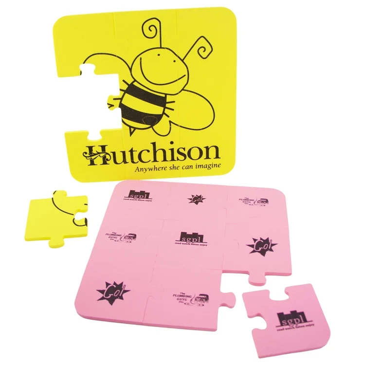 9"x9" Foam Jigsaw Puzzle 1