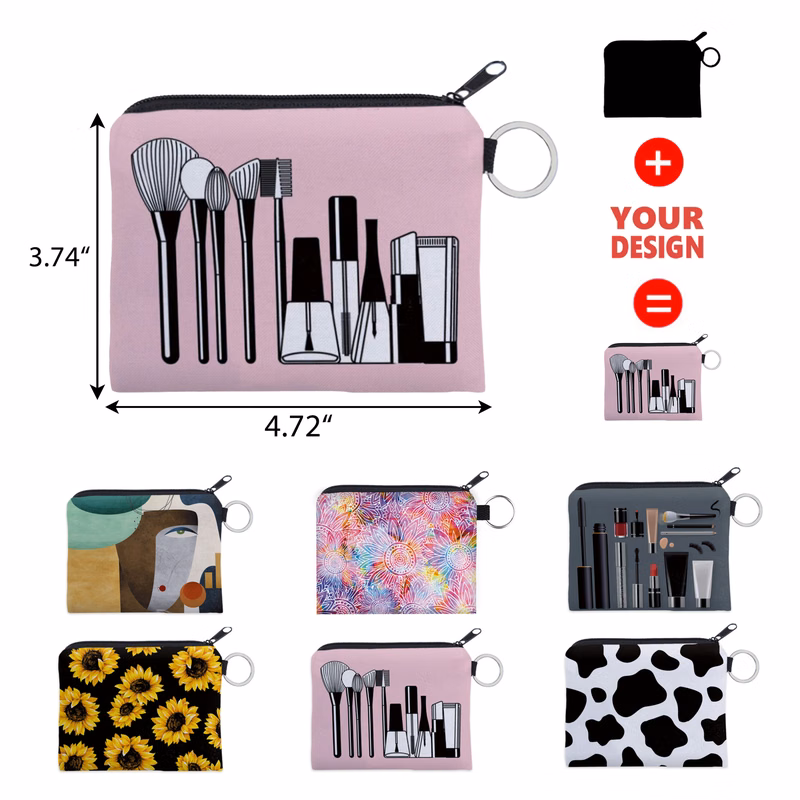 Color-printed  Mini Coin Purse