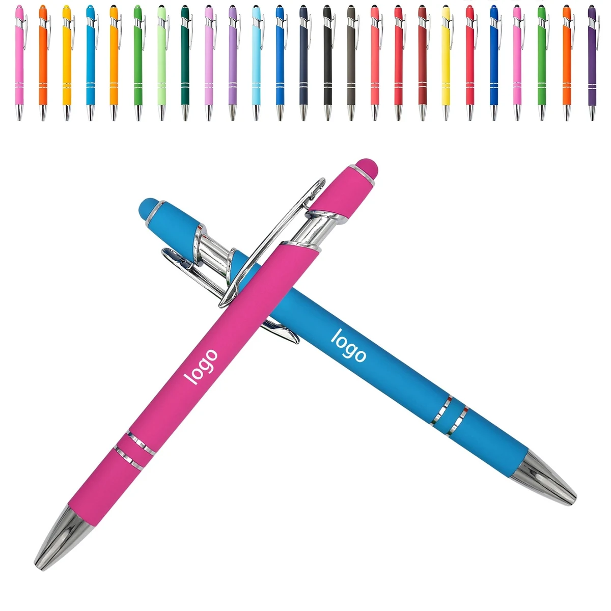 Soft-Touch Aluminum Ballpoint Pen 1