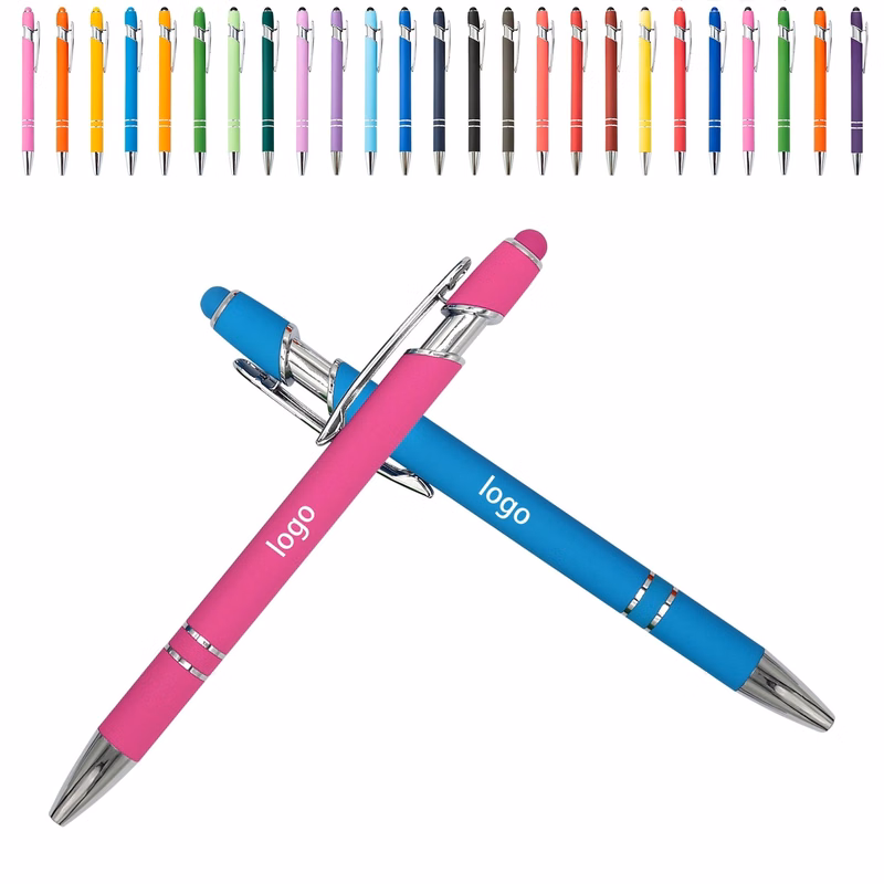 Soft-Touch Aluminum Ballpoint Pen