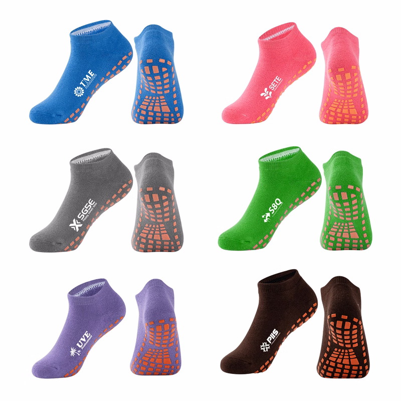 Non-Slip Ankle Sock With Grippers