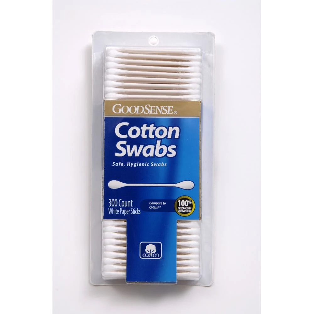 Cotton Swabs - 300 Pack Paper Sticks 1