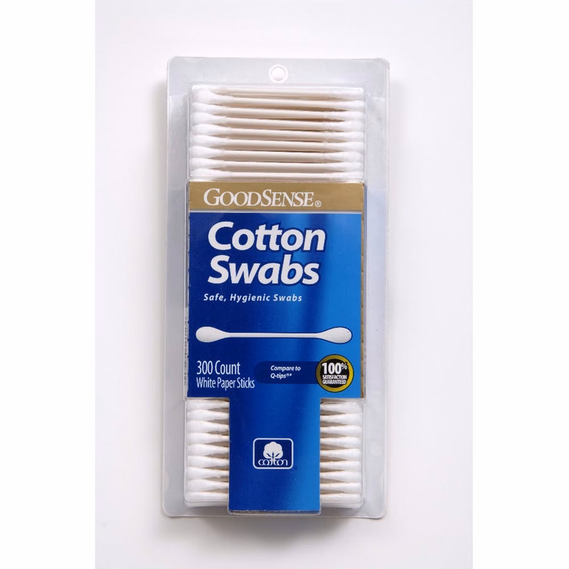 Cotton Swabs - 300 Pack Paper Sticks