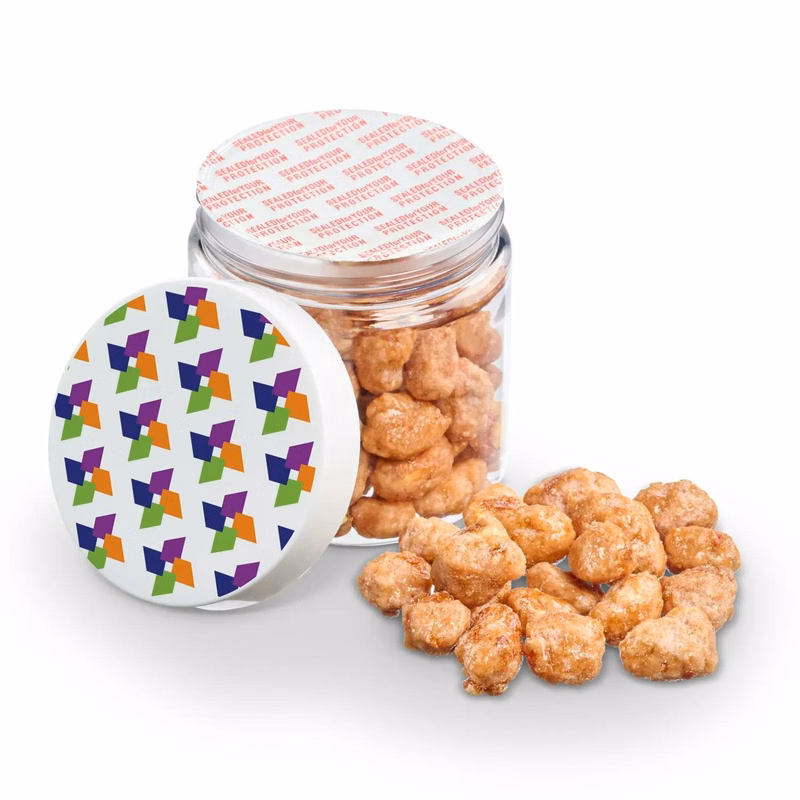 4 OZ JAR OF CANDIED PEANUTS
