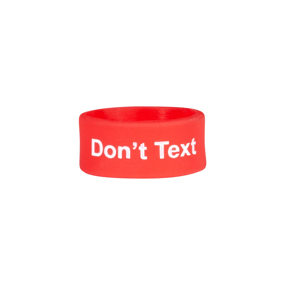 1/2" Silicone Ring - Debossed 1