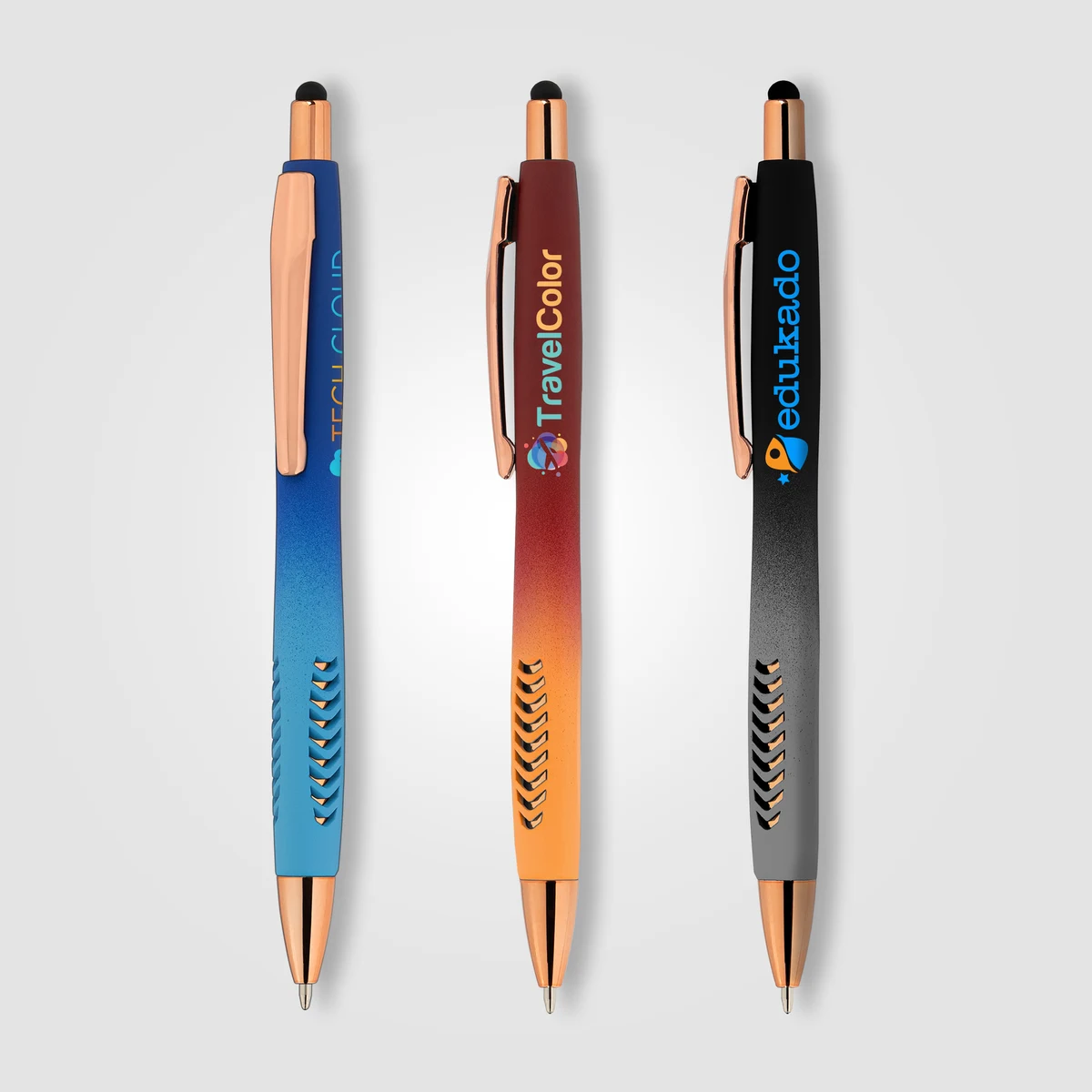 Avalon Ombre Softy Rose Gold Pen w/ Stylus 1