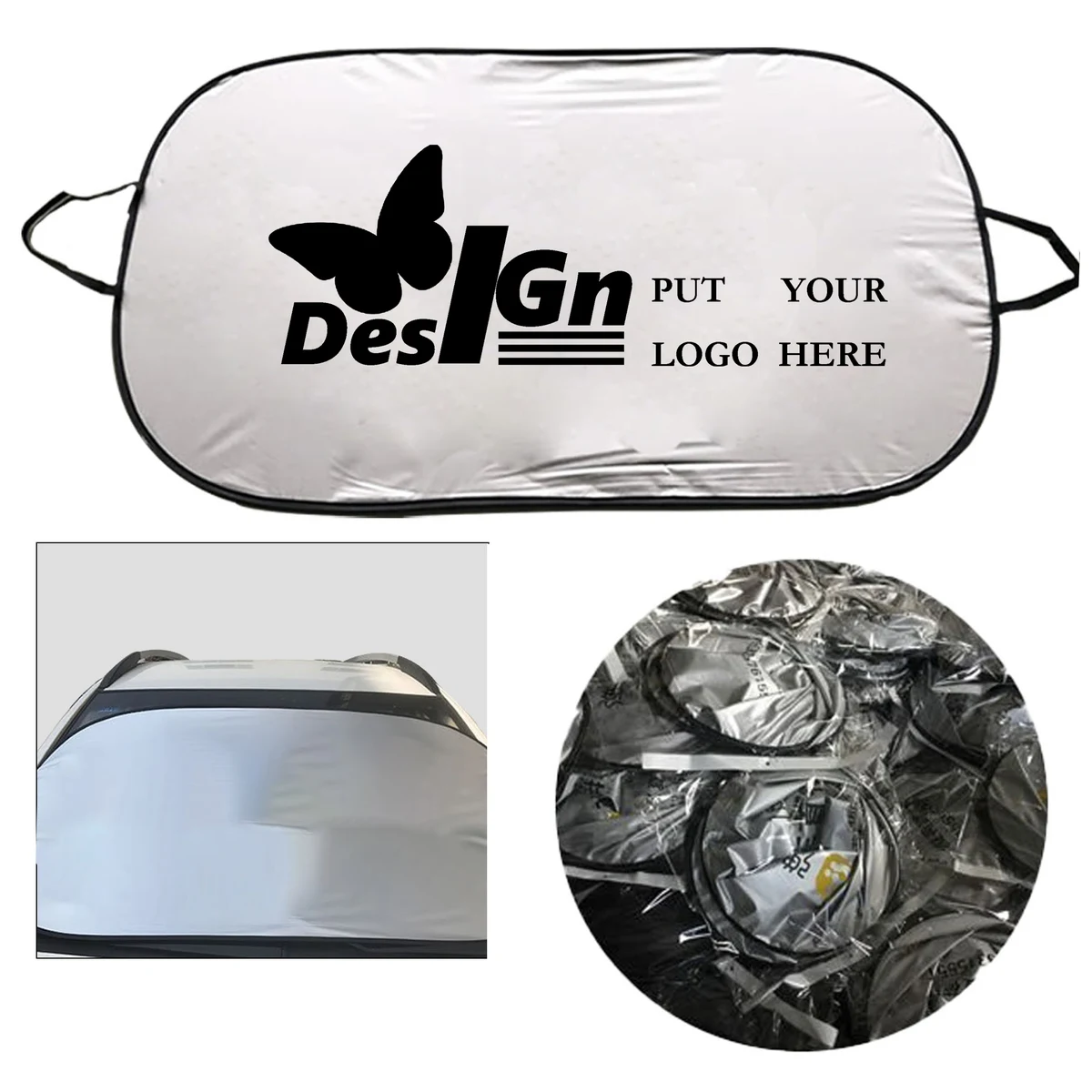 Auto Car Sunshade Windshield Umbrella 1