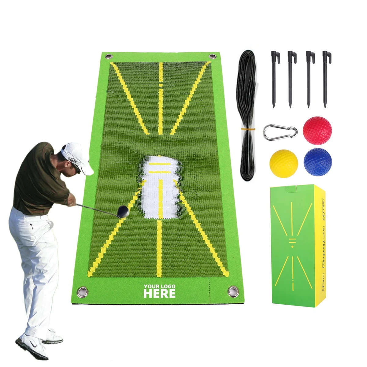 Golf Hitting Mat Set 1