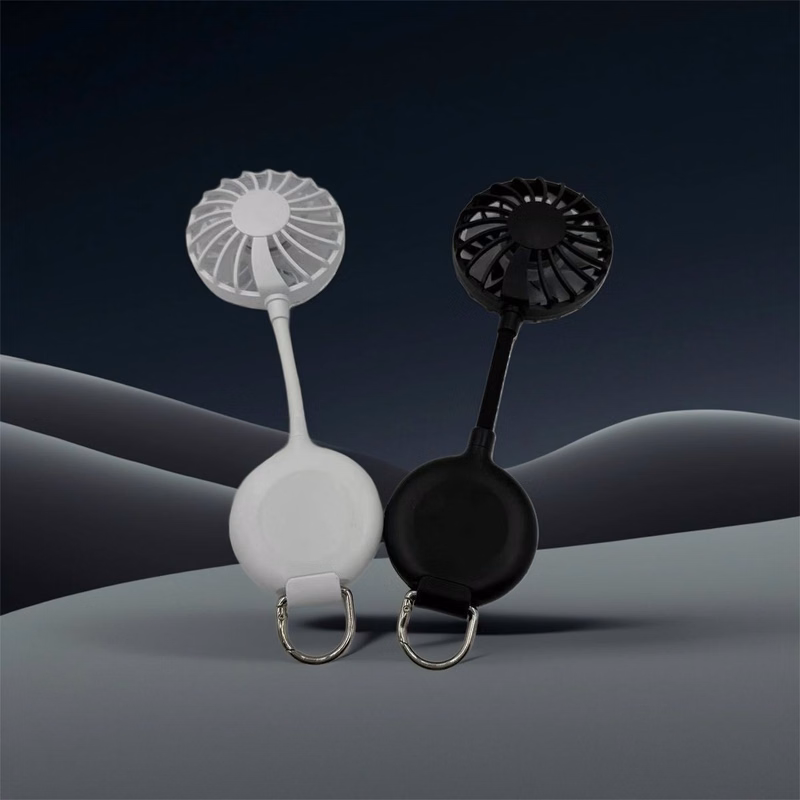 Cool Clip Rechargeable Portable Fan with Magnet Base