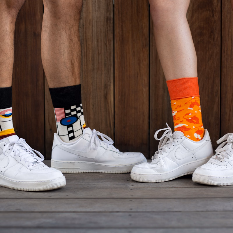 Patterned Ultimate Frisbee Socks - Disc-Throwing Comfort - American Made