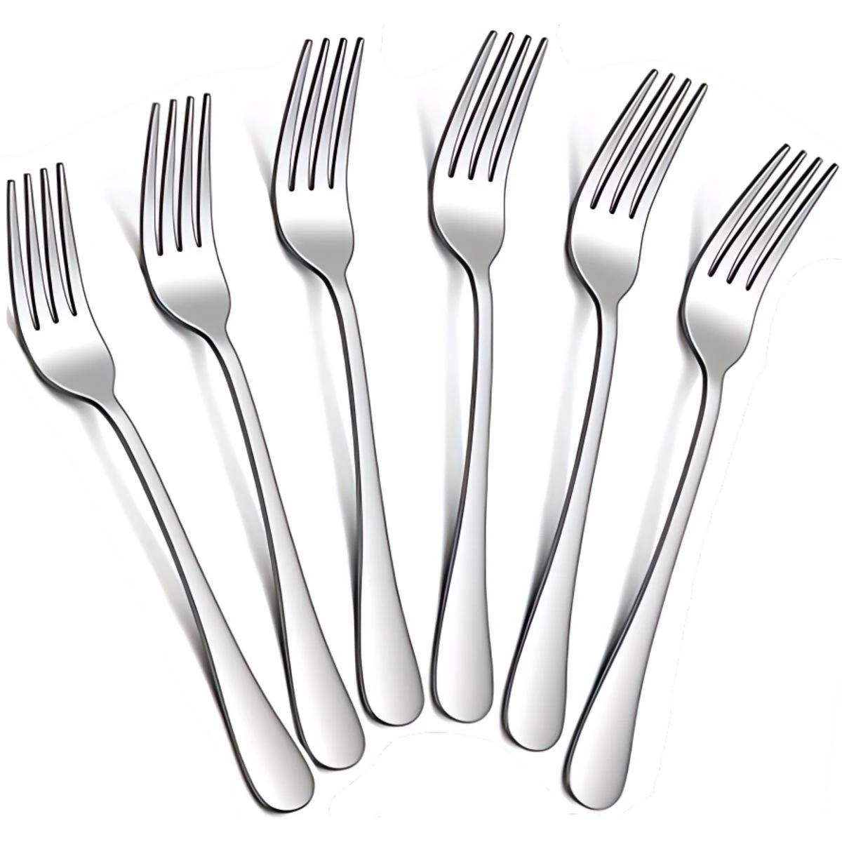 304 Stainless Steel Forks 8 Inch Durable Food Grade 1
