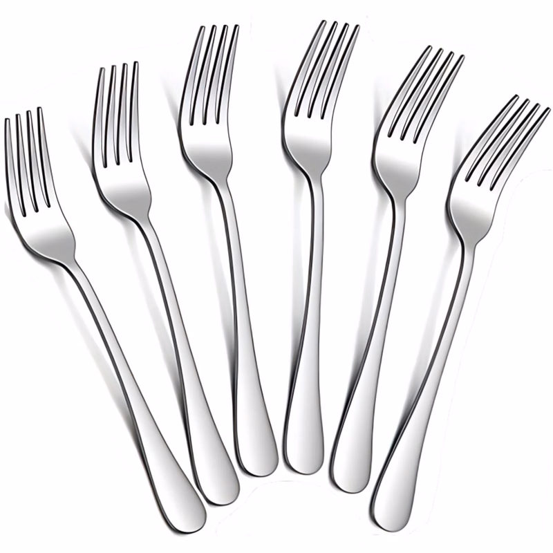 304 Stainless Steel Forks 8 Inch Durable Food Grade