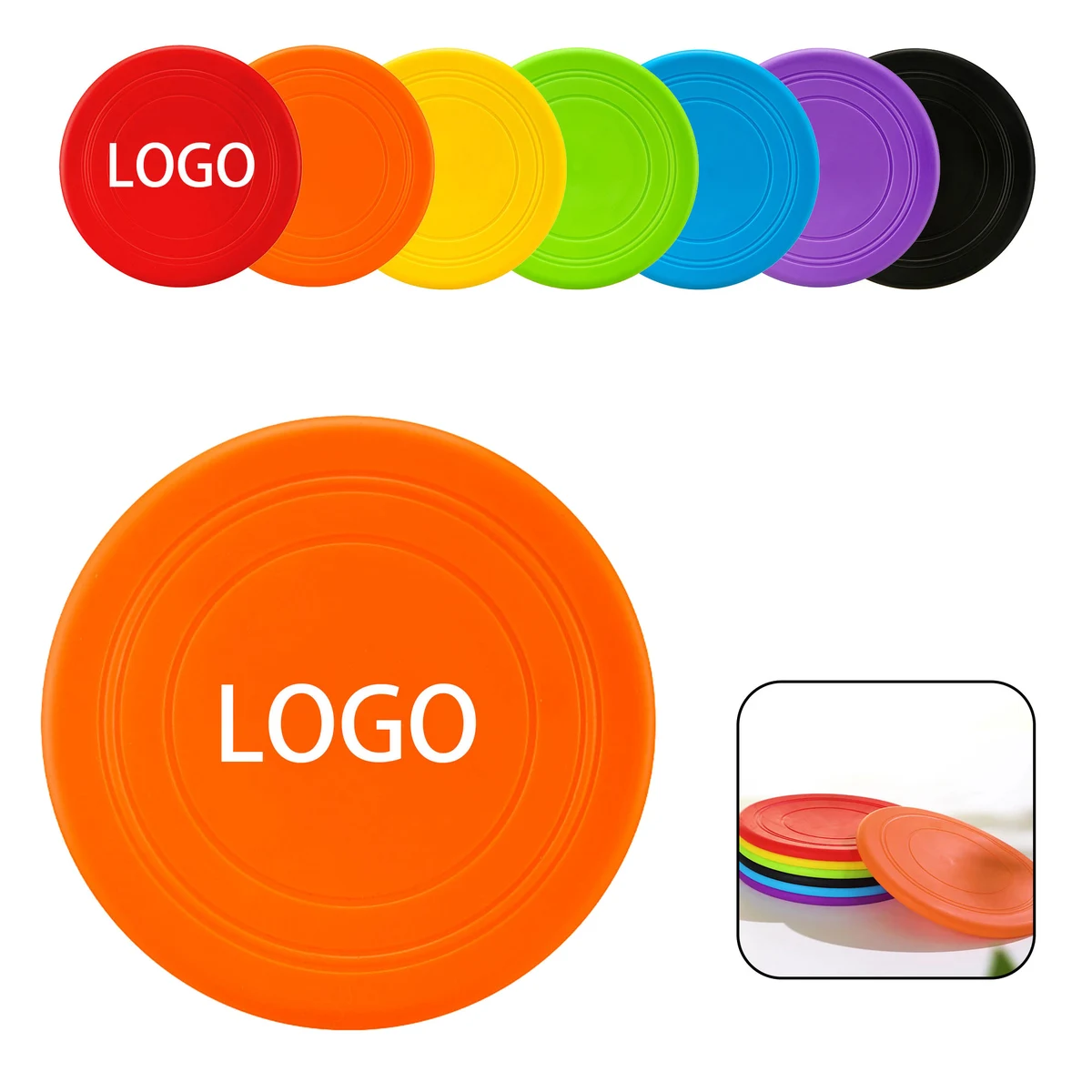 Silicone Pet Flying Disc 1