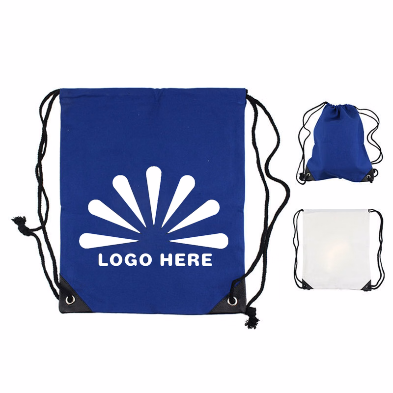 Custom Drawstring Backpack – Polyester Cotton Blend