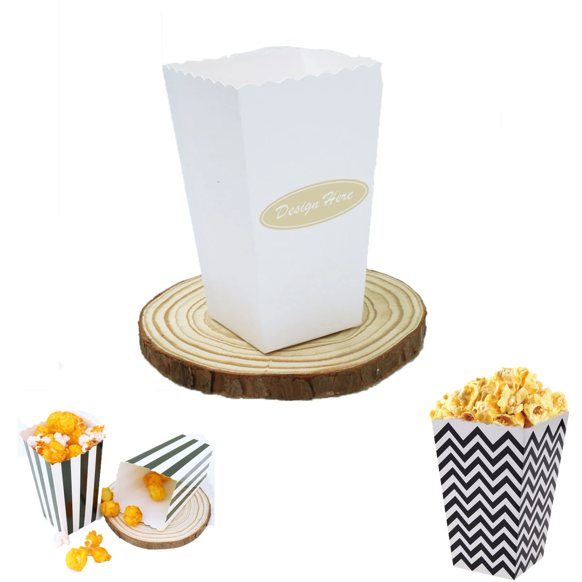 Premium Food Grade Popcorn Packaging Box 1