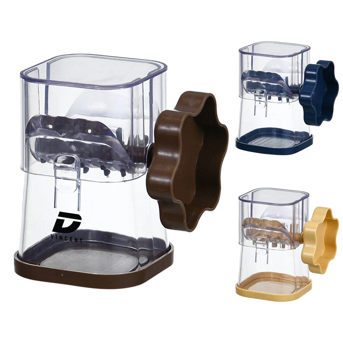 Transparent Manual Rotary Nut Grinder 1