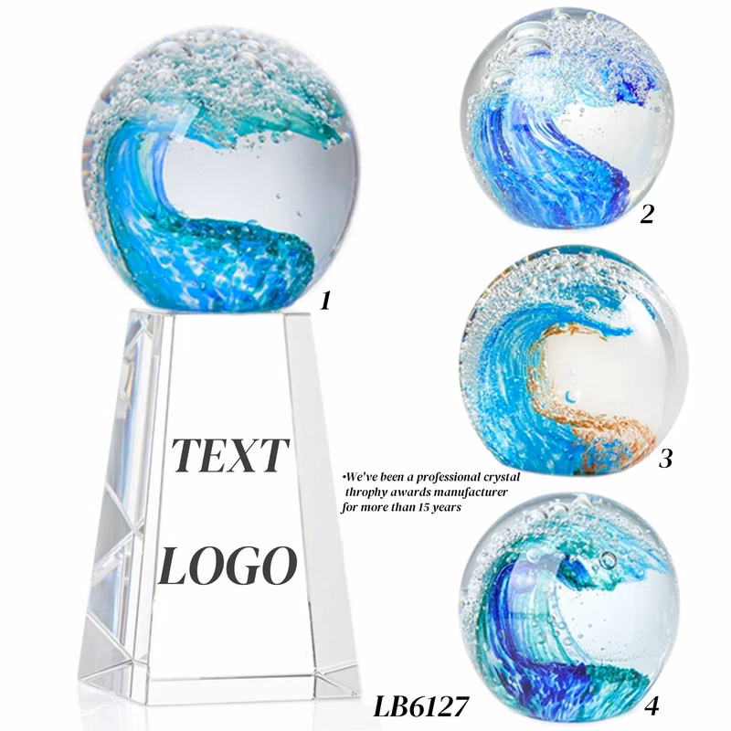 Crystal Award Golf Trophy Cup