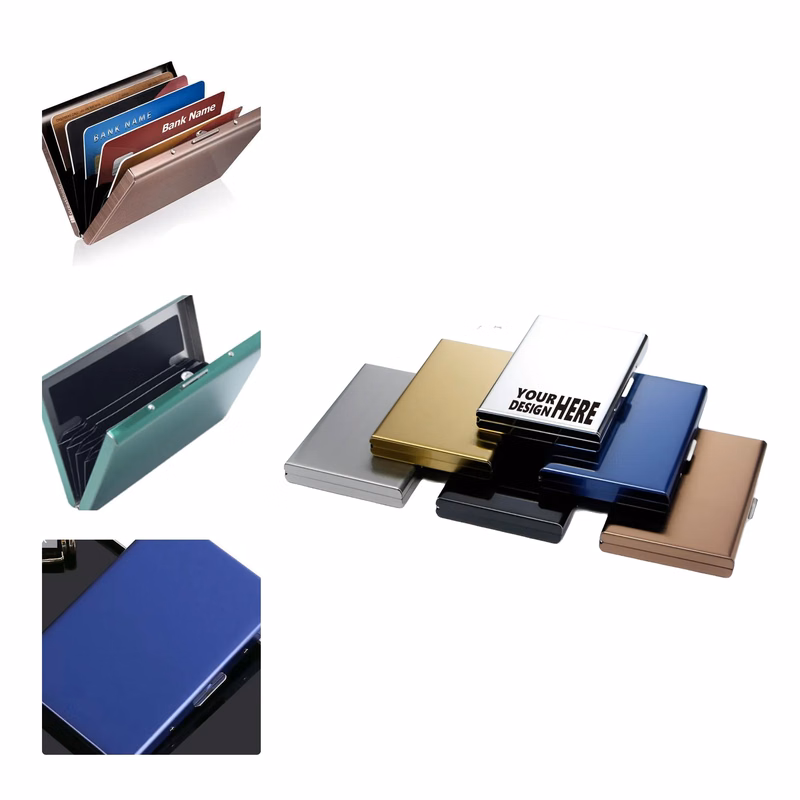 MOQ50 Stainless Steel Blocking Card Holder