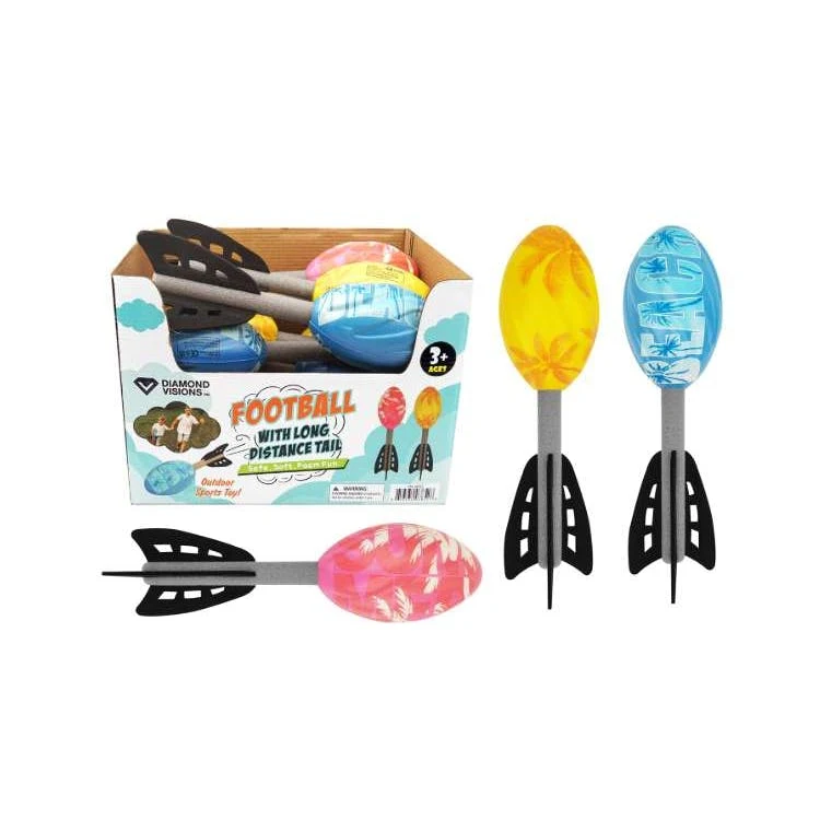 Football with Tail 11" - Assorted Colors 1