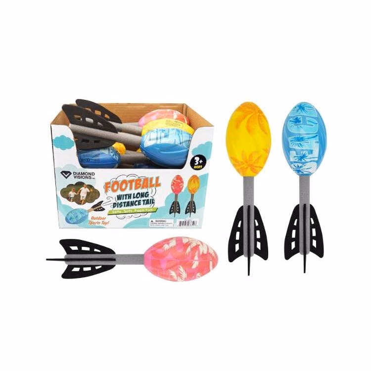Football with Tail 11" - Assorted Colors