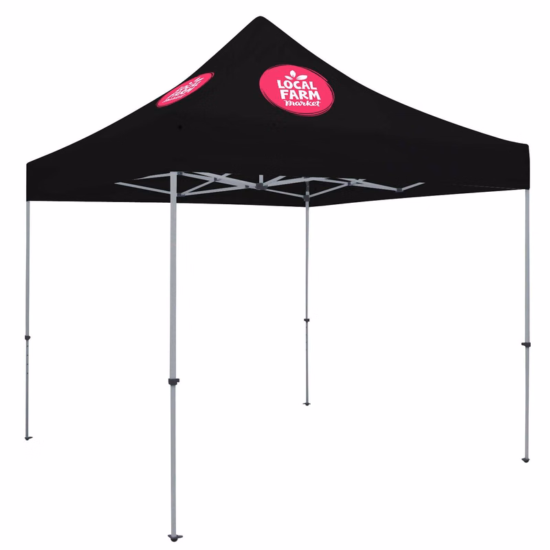 10' Deluxe Tent Kit (Full-Color Imprint, 2 Locations)