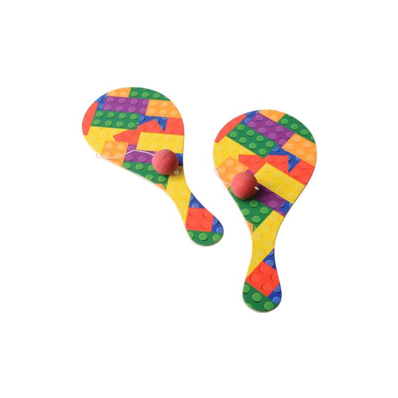 Building Block Paddle Balls