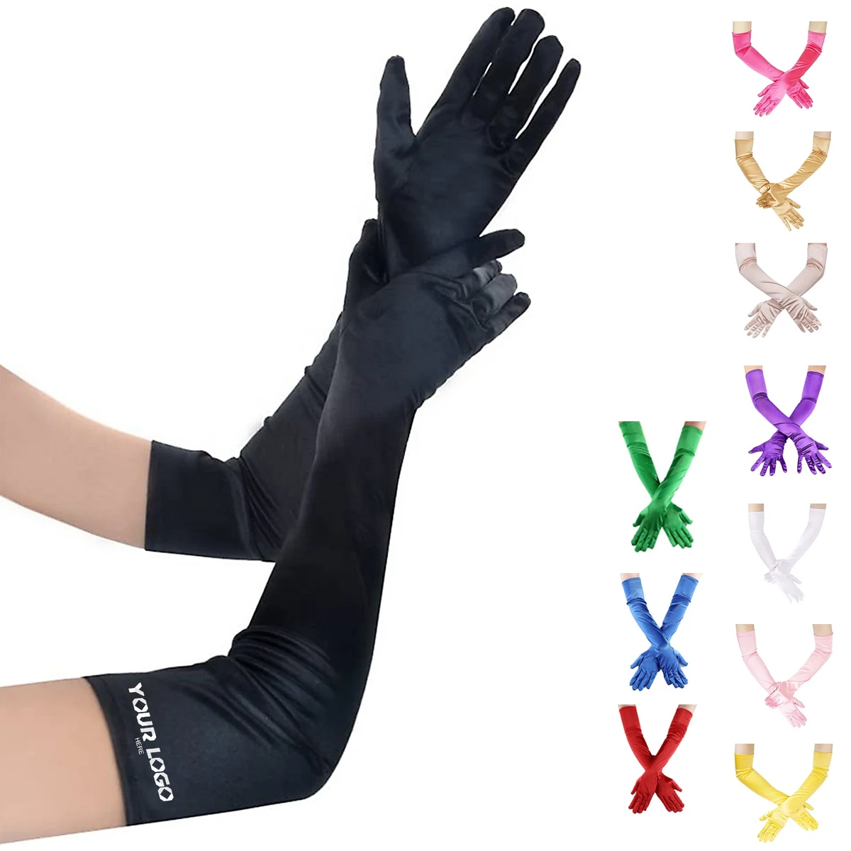 Long Opera Party Gloves 1