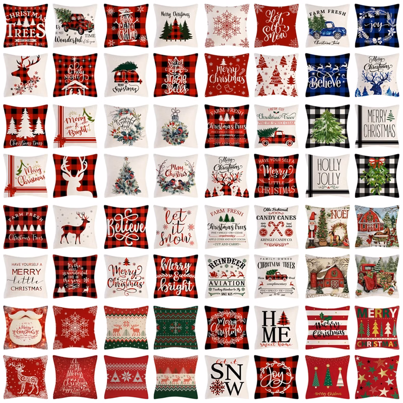 Santa Christmas Pillowcase MOQ 1