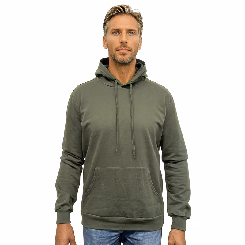 Unisex Cotton Pullover Hoodie