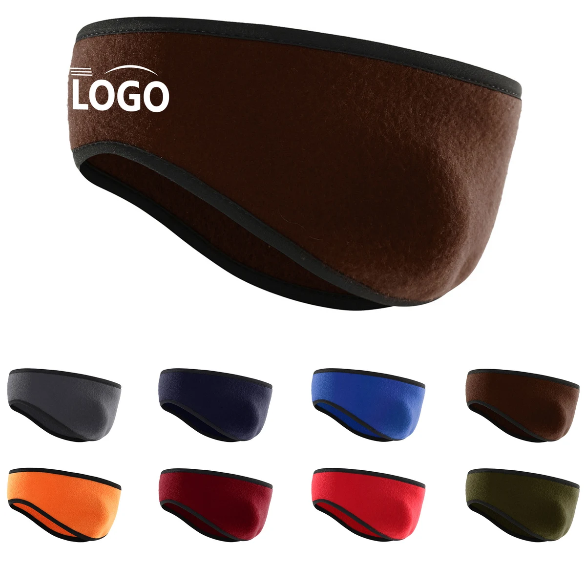 Warm Winter Fleece Headband for Active Outdoor Use 1