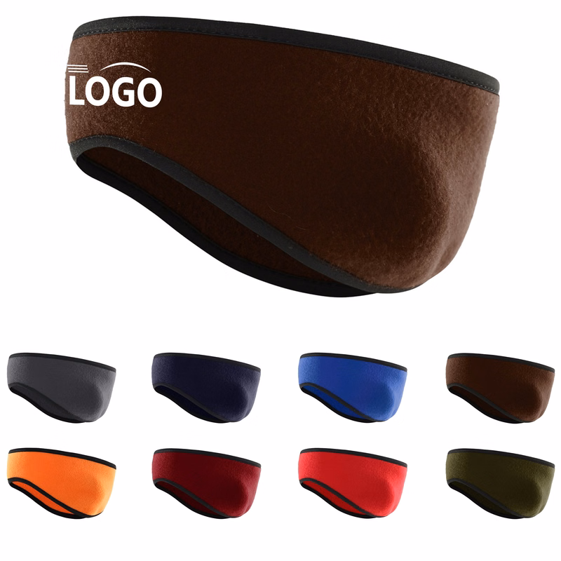 Warm Winter Fleece Headband for Active Outdoor Use