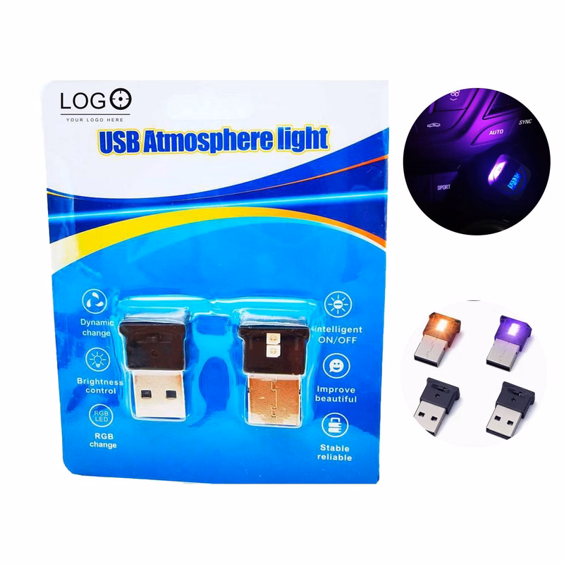 2-Piece Plug-in Mini USB Light