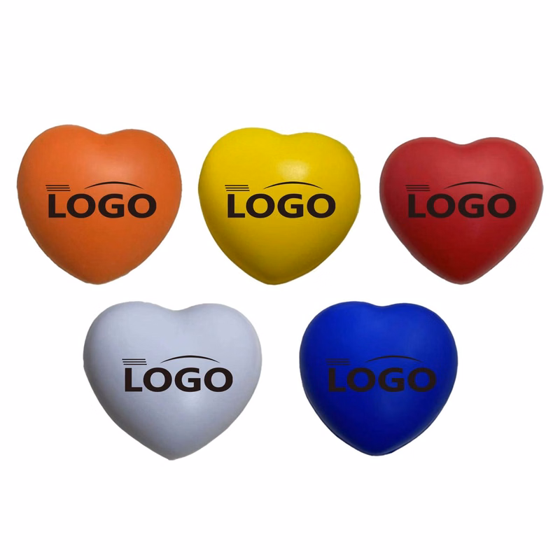 PU Heart Shaped Stress Ball