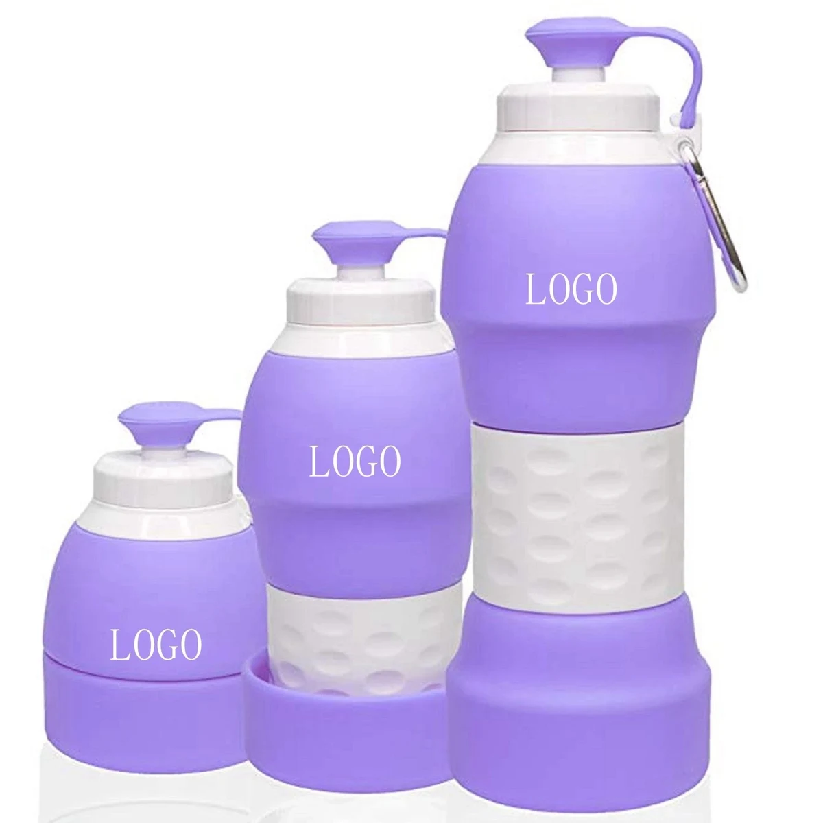20 Oz. Reusable Collapsible Travel Bottle 1