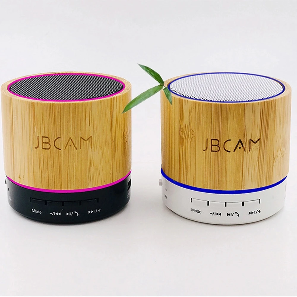 Portable Natural Wooden/Bamboo Wireless Bluetooth Speaker 1