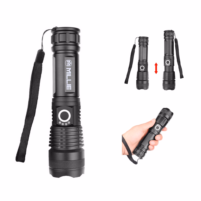 Aluminum Telescopic Flashlight