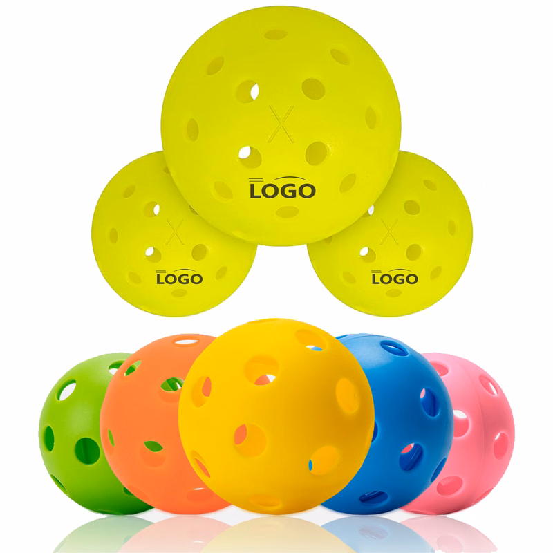 MOQ 10pcs Hole Pattern Pickleballs