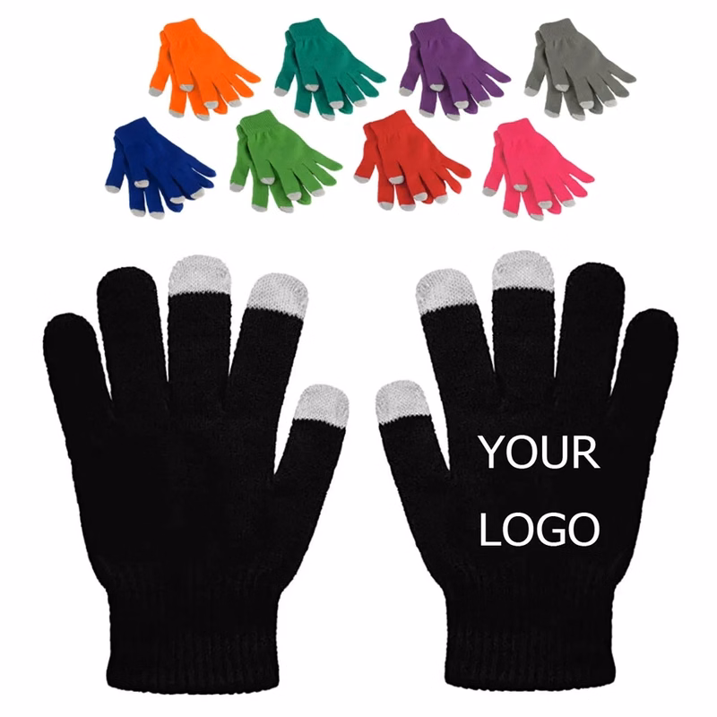 Acrylic Winter Touch Screen Gloves