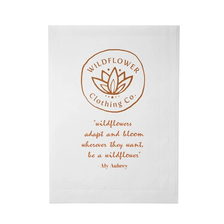 One Color 2-Sided Paper Merchant Bag (8.5" x 11") 1