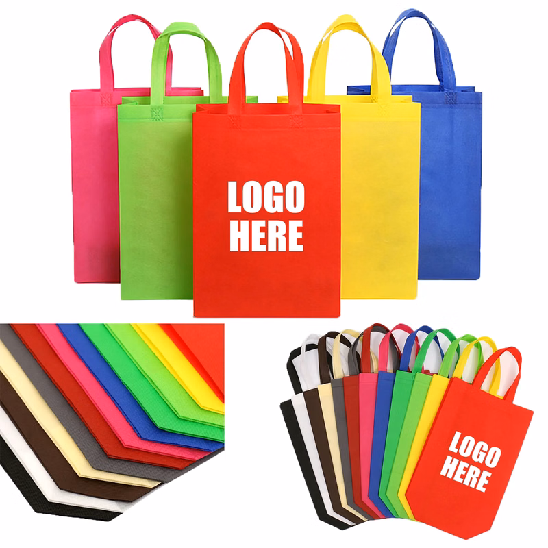 Non-Woven Shopping Tote Bag MOQ 100pcs