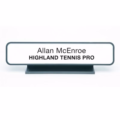 Architectural Sign Frame w/Desk Adapter (1"x9-1/8")